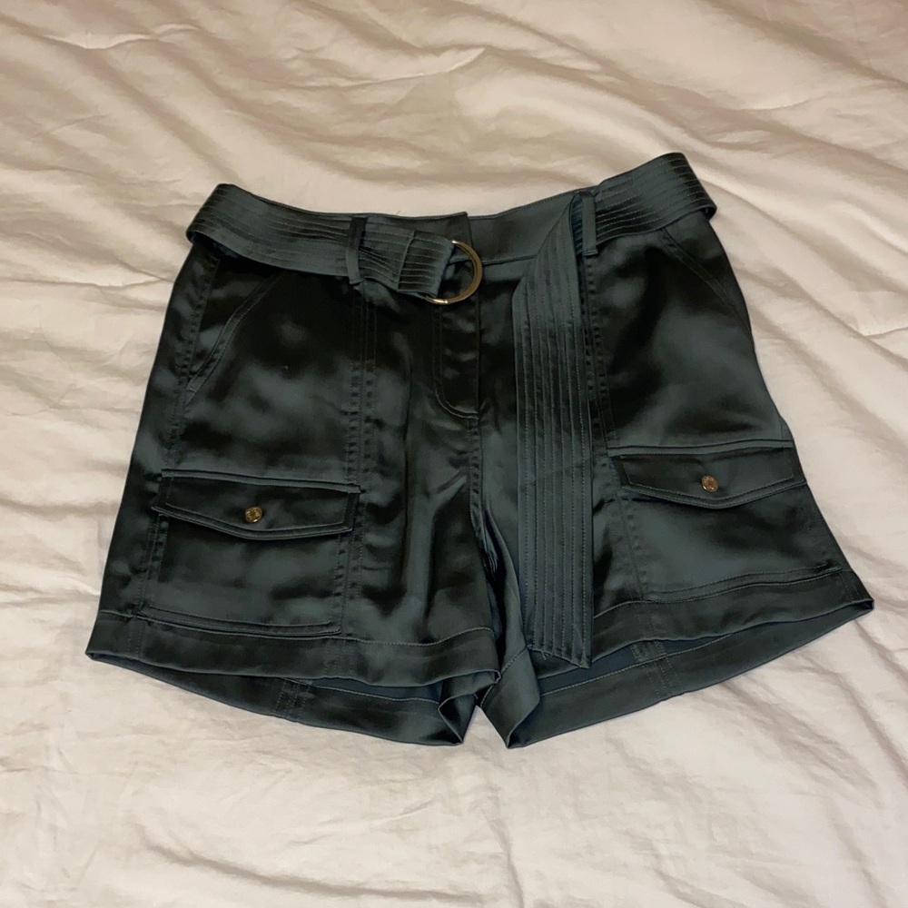 White House Black Market Dark Gray Women's Cargo Shorts